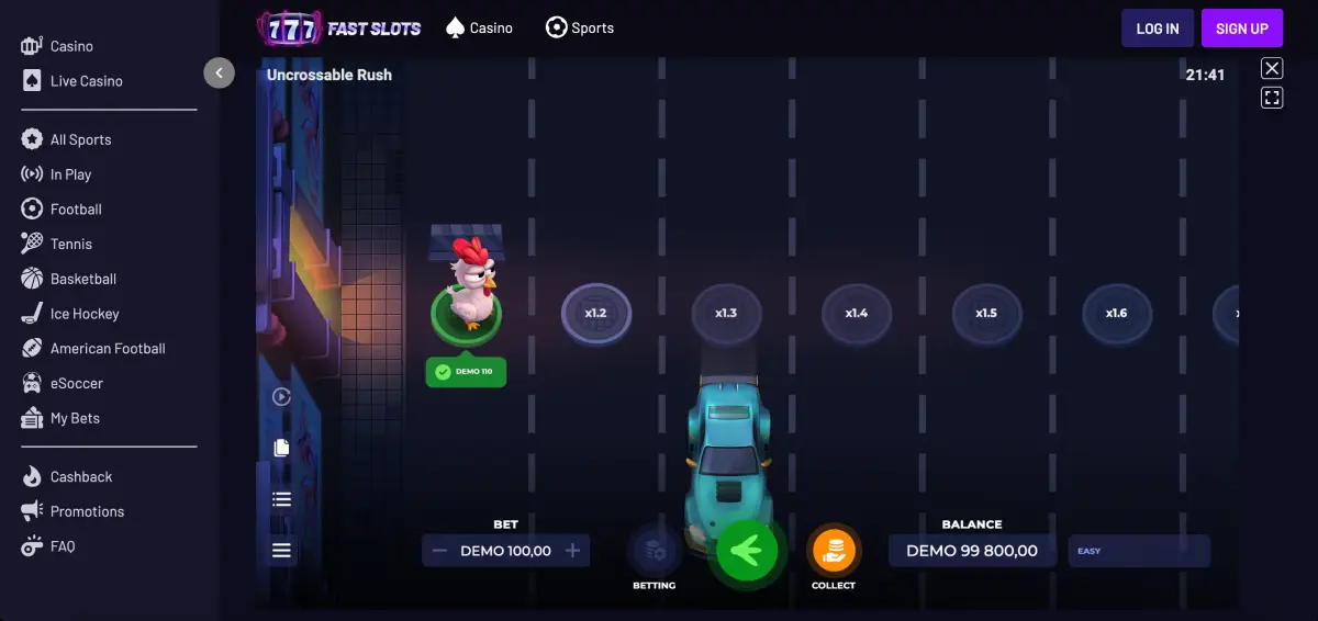 Game providers at Fast Slots Casino including NetEnt, Evolution, and Pragmatic Play