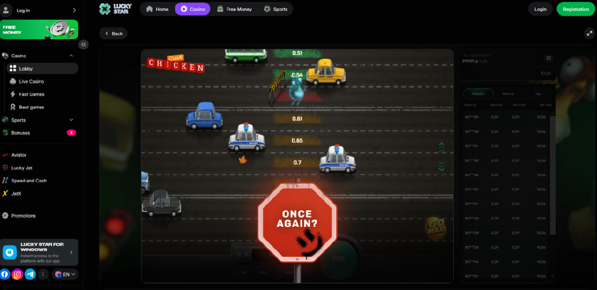 Chicken Crash RTP volatility max win and playing strategies