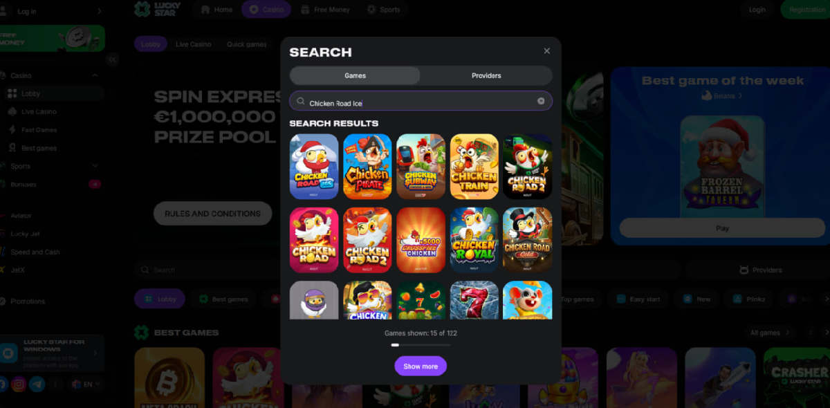 Chicken Road Ice mobile version