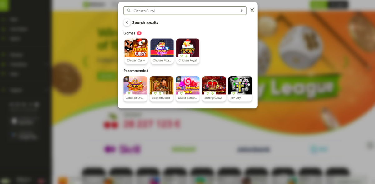 Where to play Chicken Curry online in licensed casinos