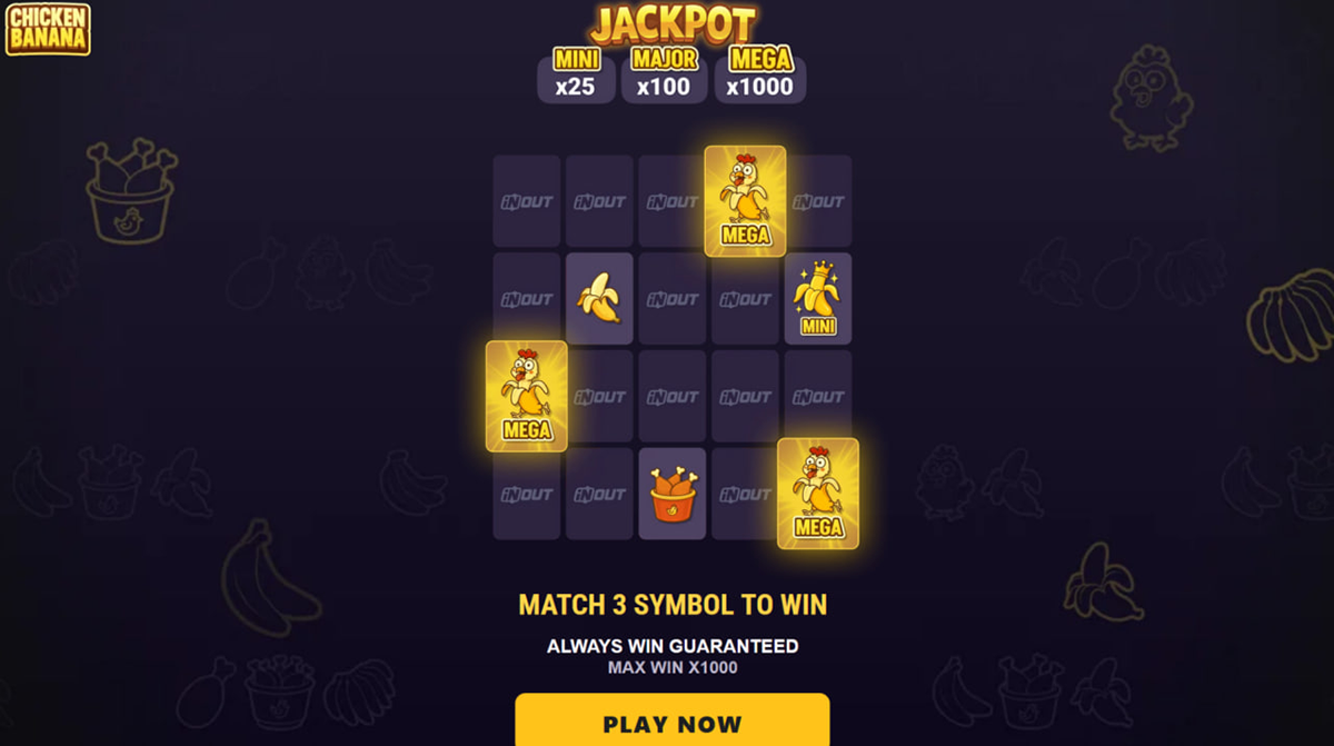 Chicken Banana game real money play in online casino Chicken Banana game real money play in online casino